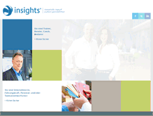Tablet Screenshot of insights-group.de
